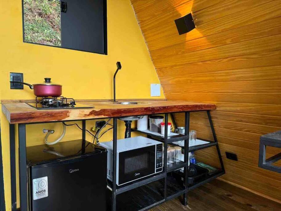 Apartamento Chale Vista Incrivel, Hidromassagem, Churrasqueira *